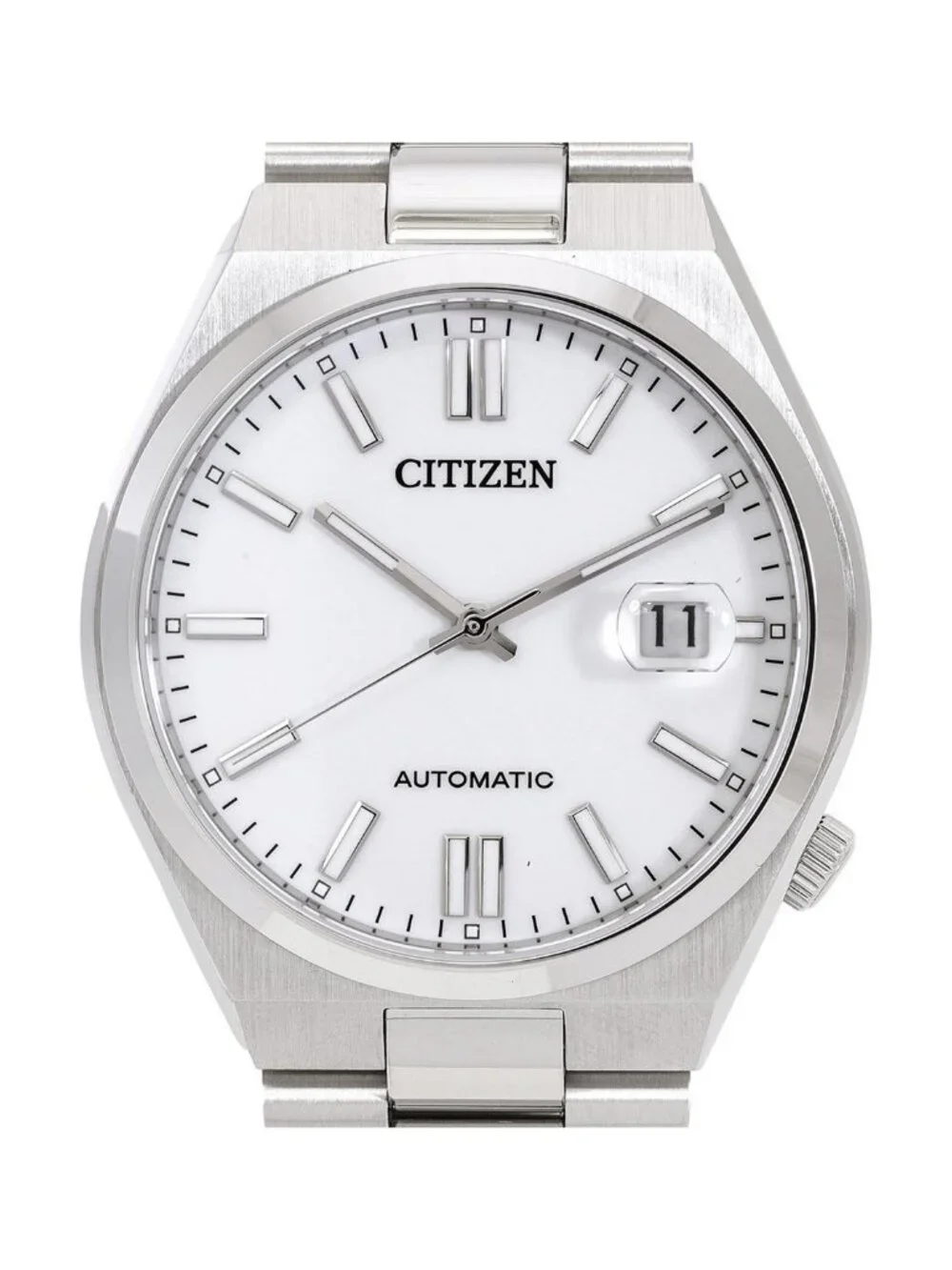 NWT Citizen Tsuyosa Automatic White Dial Stainless Steel Men's Watch